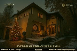 Poveste de Crăciun: Magia și Eleganța Crăciunului anilor ’30 la fosta Casă Tătărăscu, acum Eko Group Vila